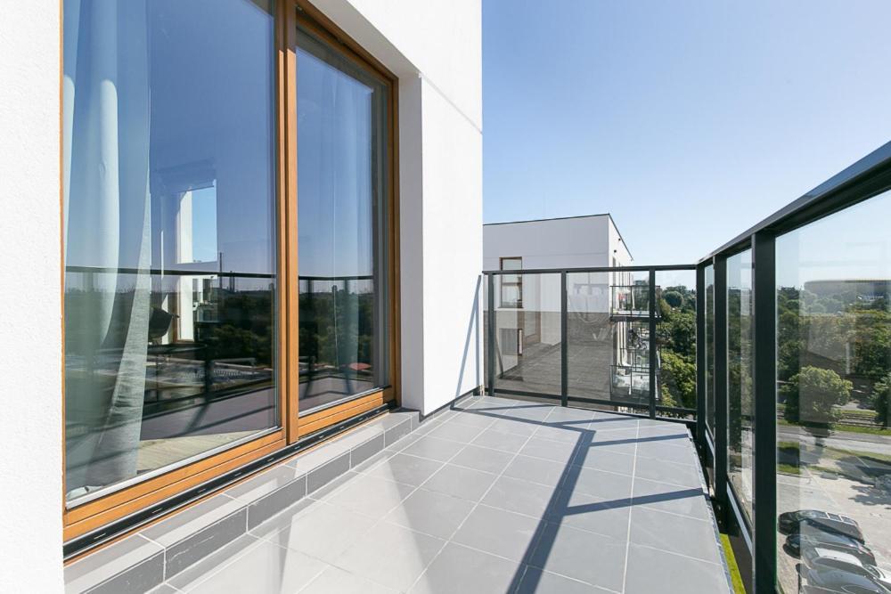 Apartament Black Zajezdnia Wrzeszcz Apartamento Gdańsk Exterior foto